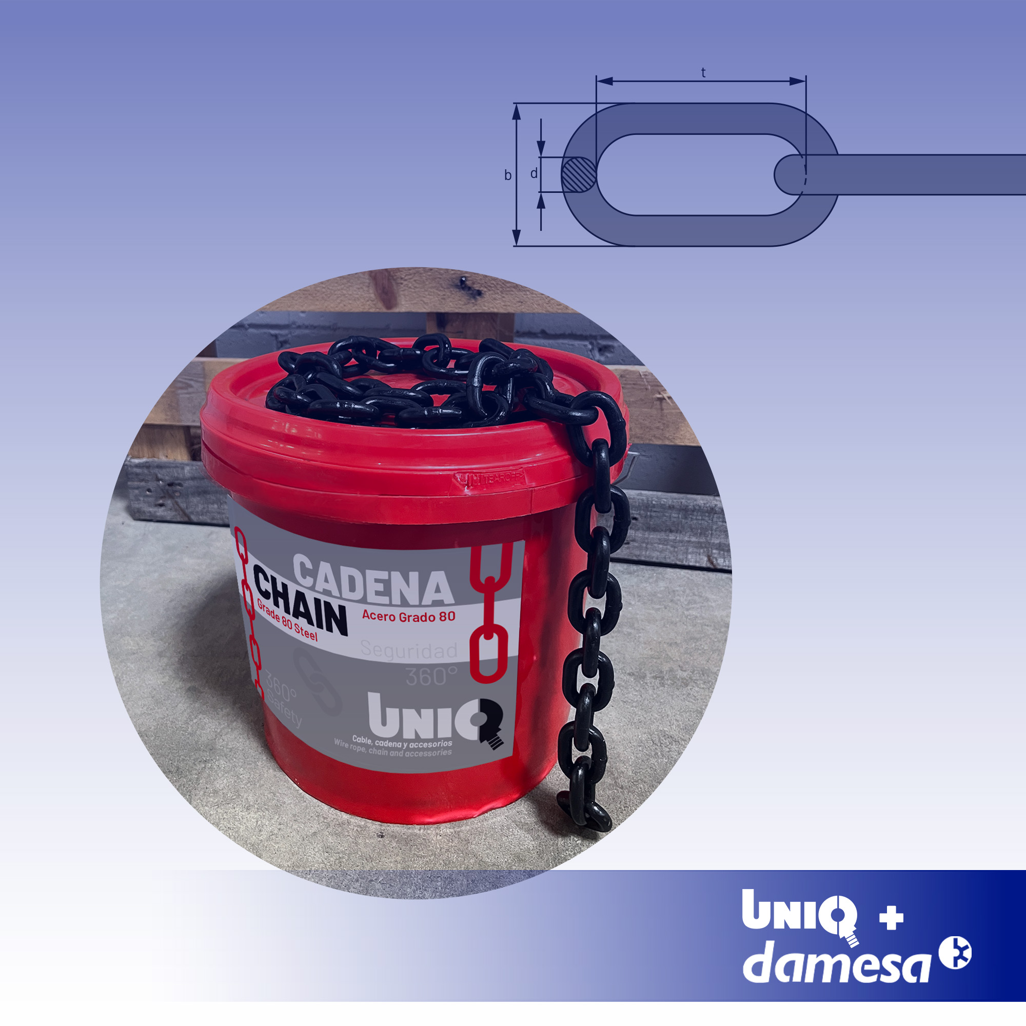 UNIQ Grade 80 chain